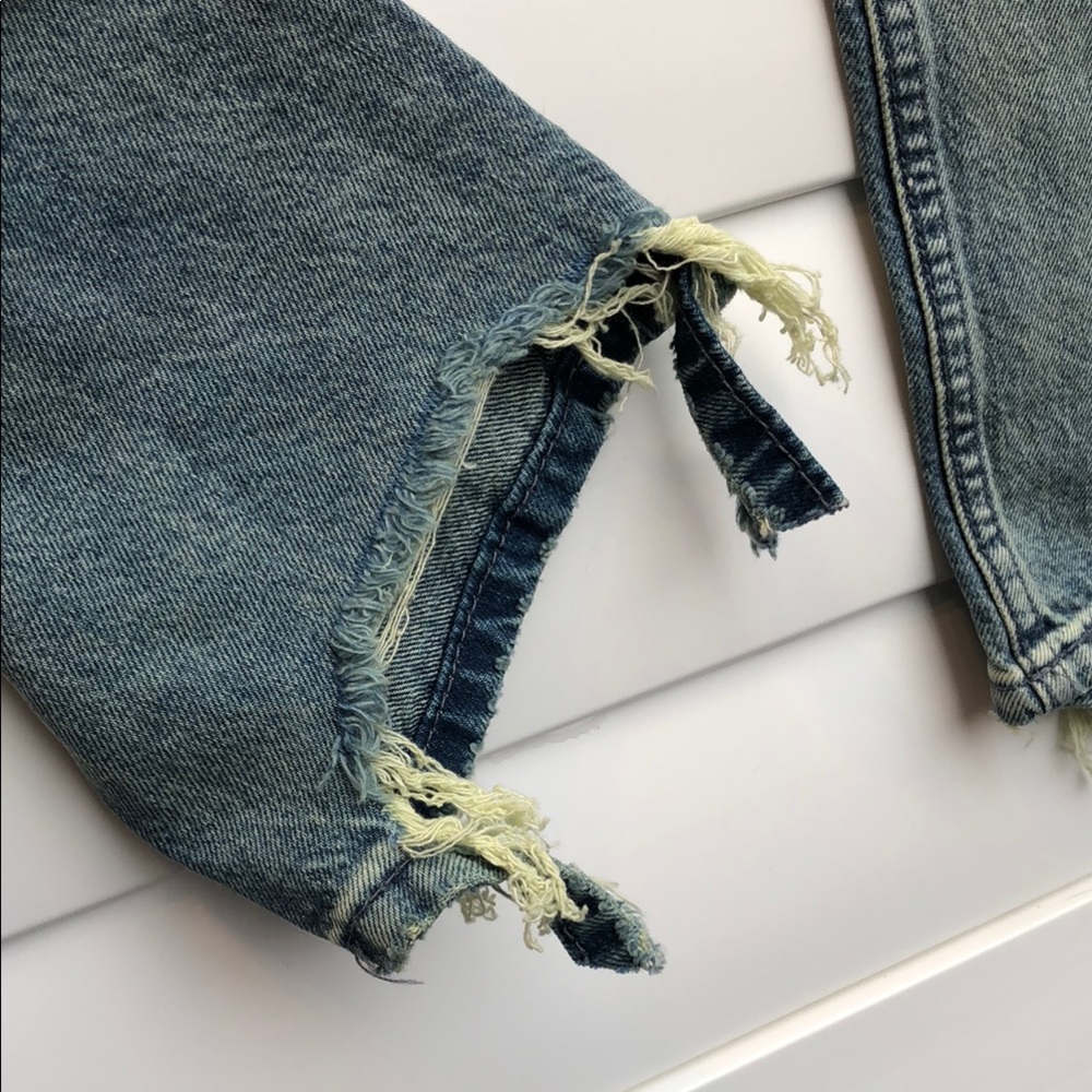 NWT Urban Outfitters Blue Straight Leg Jeans - Picture 5 of 16